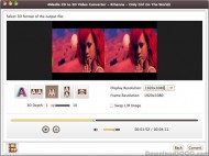 4Media 2D to 3D Video Converter for Mac screenshot